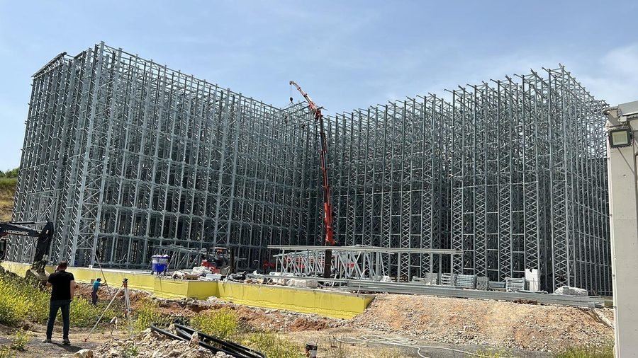 Niğde Abalıoğlu süt tozu fabrikası depo montajı